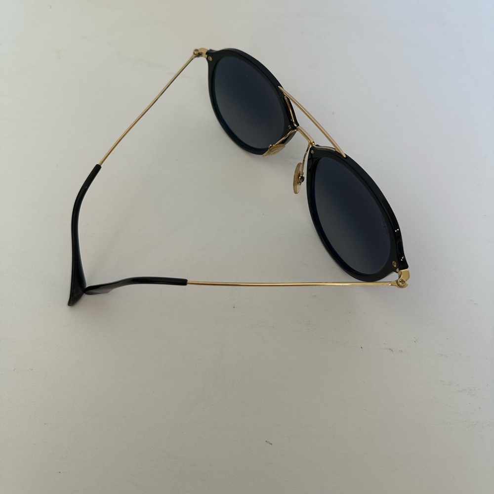 Ray-Ban Black/Gold Frame with Gold Detail Sunglasses - Picture 5 of 11